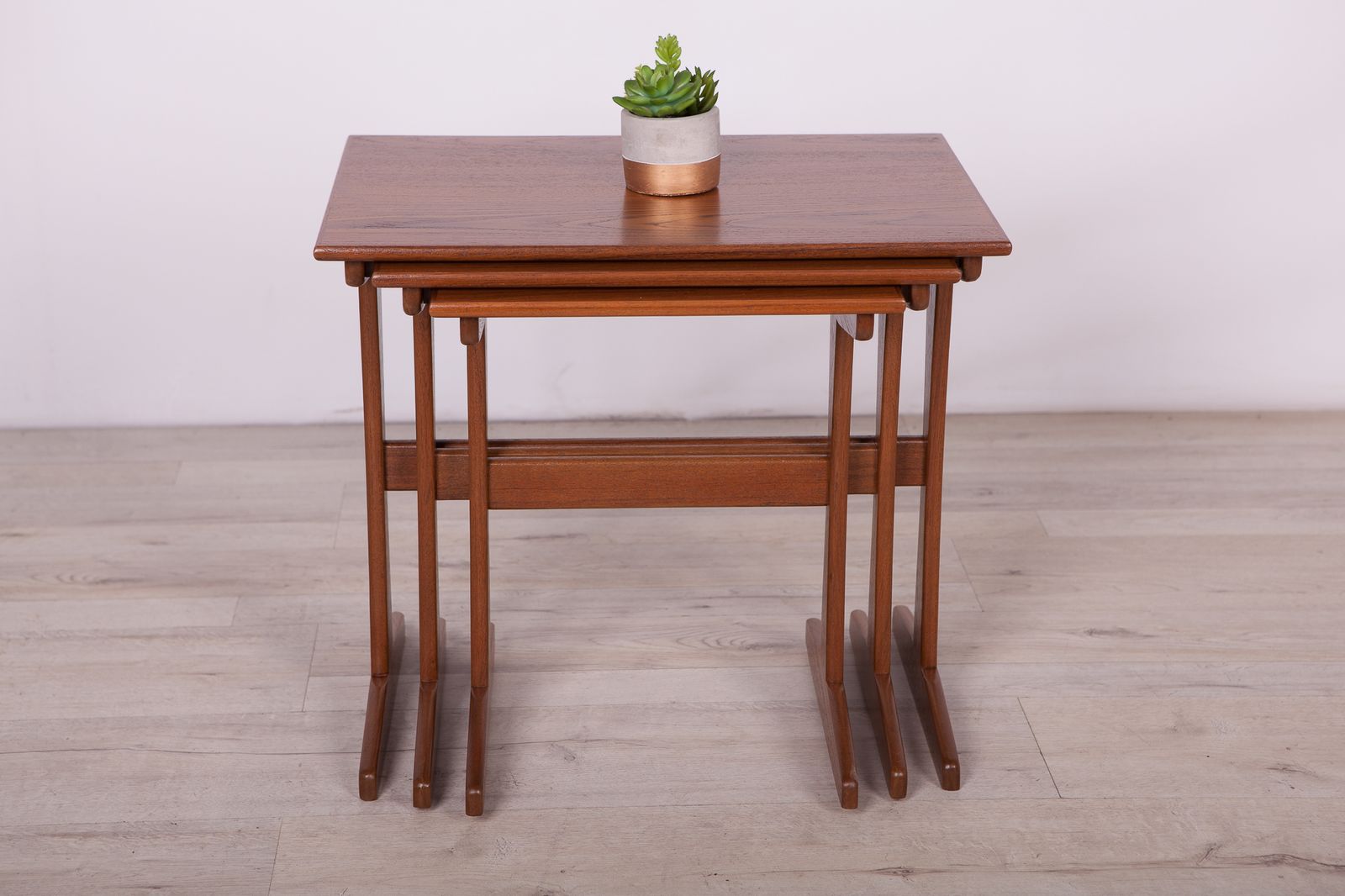 Danish Teak Nesting Tables, 1960s, Set Of 3 photo furniture