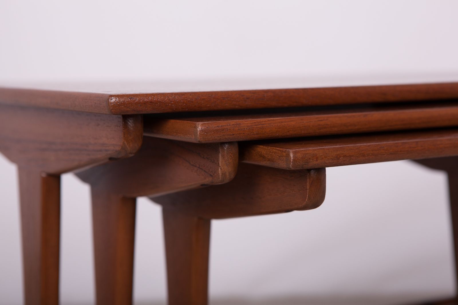 photo for sale Danish Teak Nesting Tables, 1960s, Set Of 3