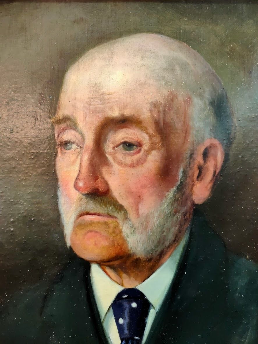 Oil Painting Portrait Of Mr John Heap By William Woodhouse photo for sale