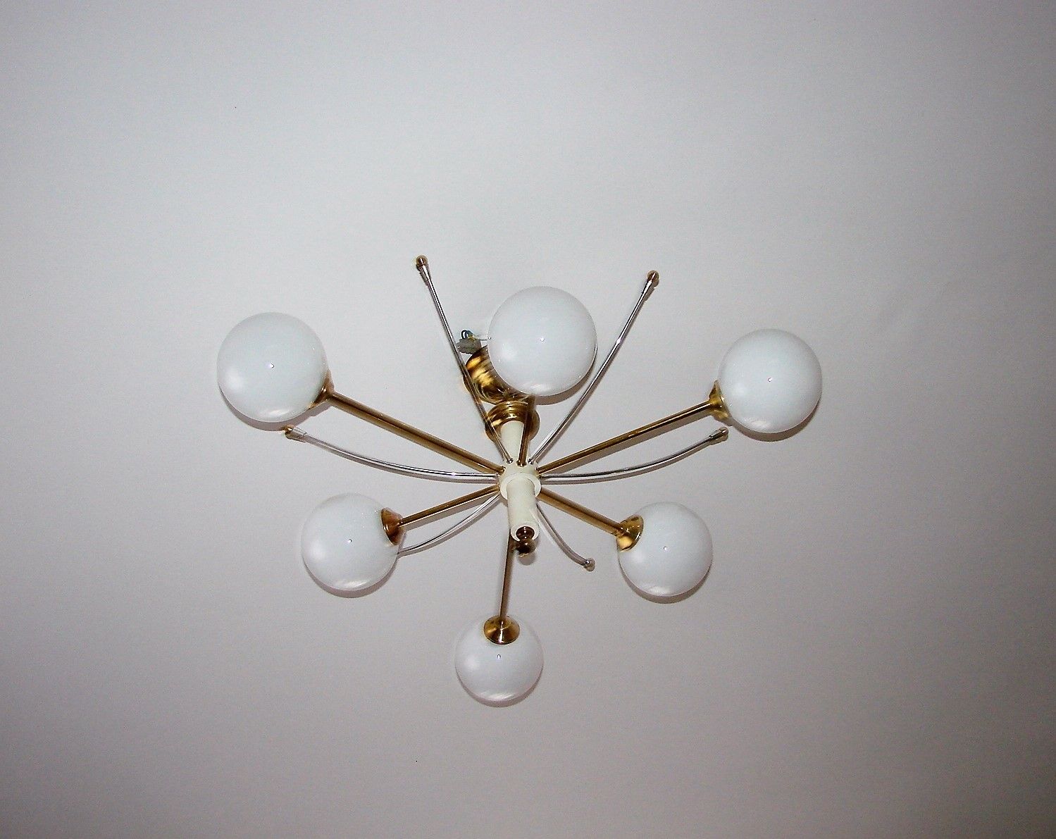 Stilnovo Style Chandelier, 1960s photo 439.0