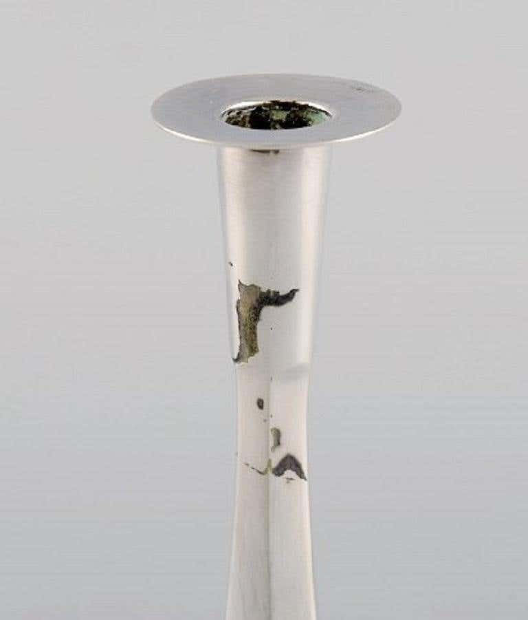 Wiwen Nilsson Lund, Sweden, A Pair Of Modernist Candlesticks photo buy