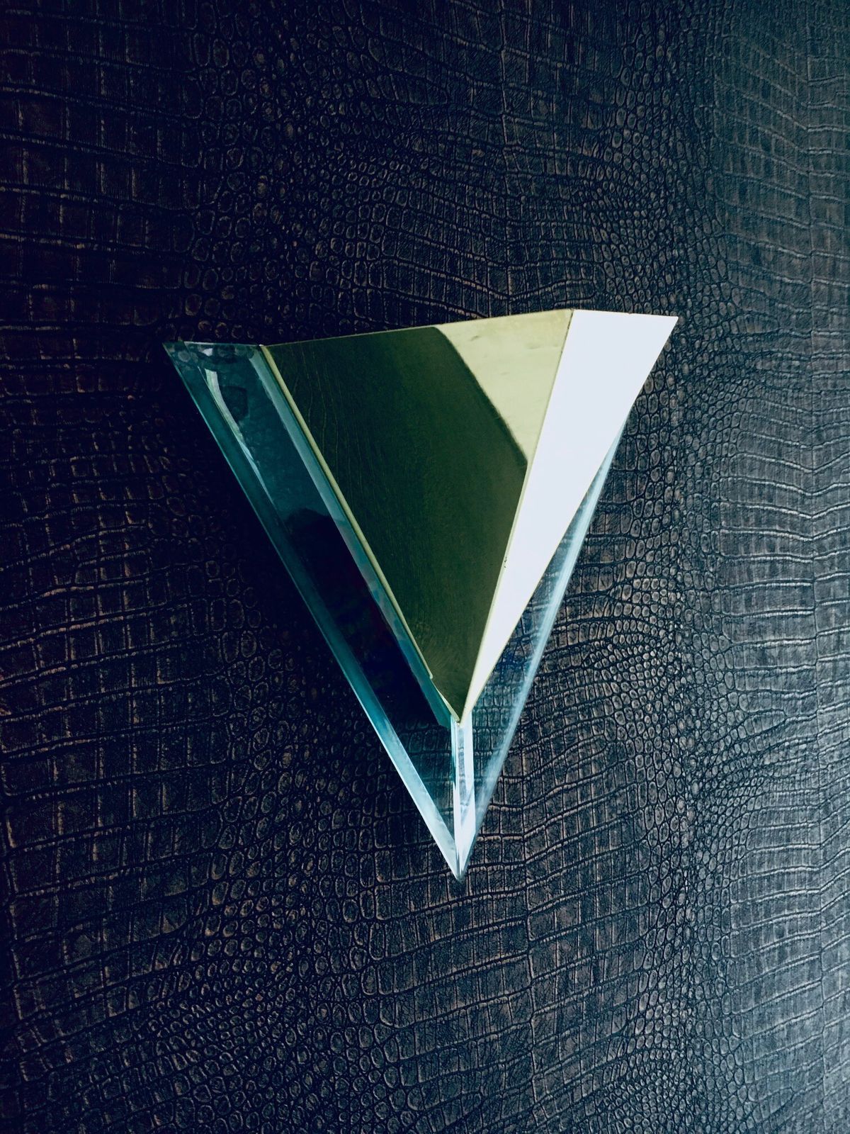 photo for sale Postmodern Design Triangular Wall Lamp By Landia, Germany 1990s