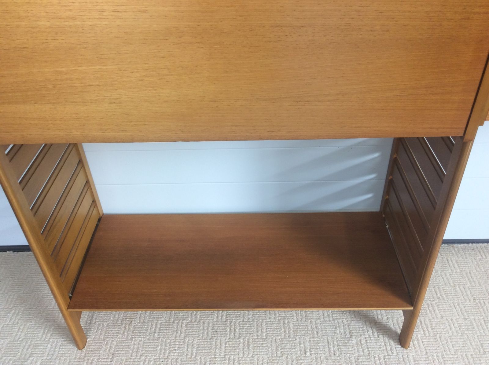 Mid Century Ladderax 2 Bay Modular Lounge Unit By Staples photo for sale
