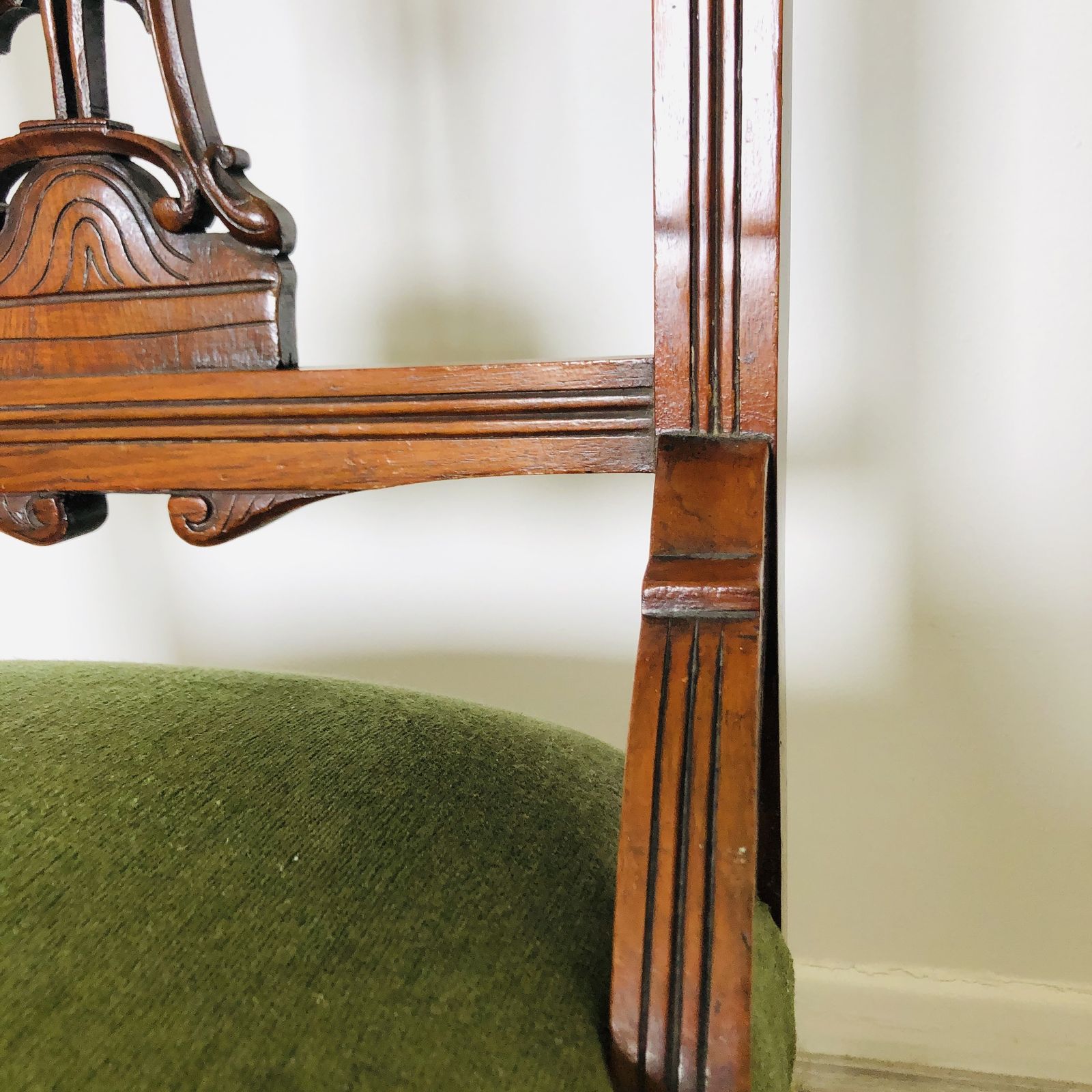 photo for sale Antique 19th Century, Aesthetics Movement Bedroom Chair