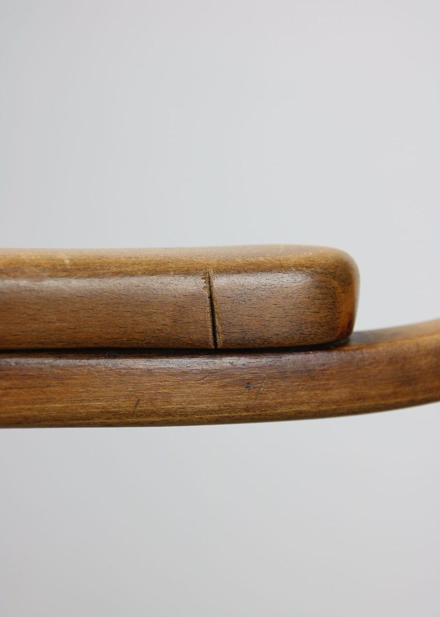 photo vintage Antique Bentwood Armchair By Michael Thonet