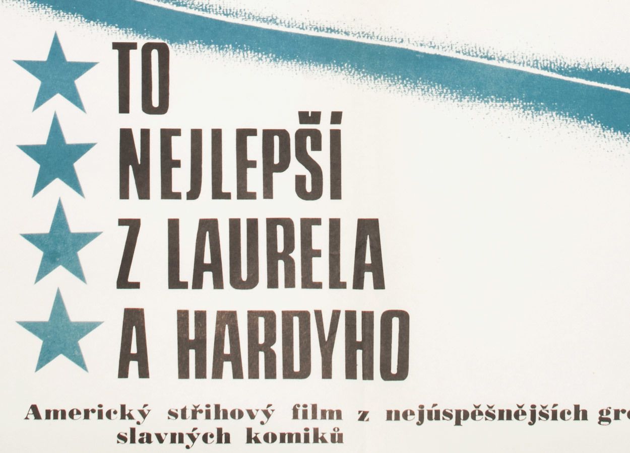 Movie Poster, The Best Of Laurel And Hardy, Petr Hampl, 1978 photo Art