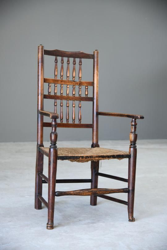 Elm Rustic Country Kitchen Chair. photo furniture