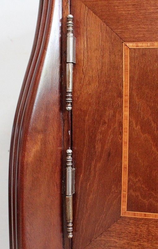 photo furniture Mahogany And Precious Wood Cabinet, Art Nouveau Period, Early 20th Century