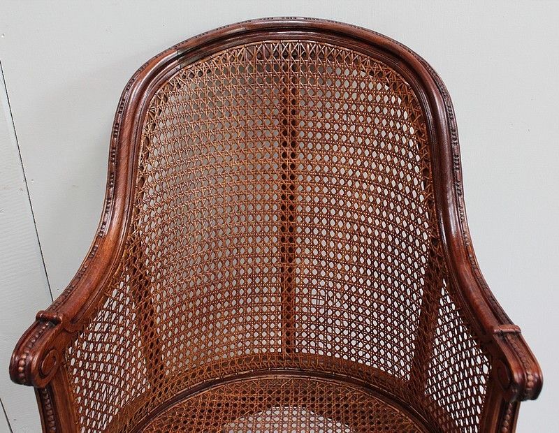 Suite Of Mahogany Armchairs, Louis XVI Style Early 20th Century photo vinterior