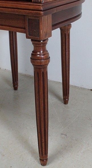 photo buy Suite Of Mahogany Armchairs, Louis XVI Style Early 20th Century