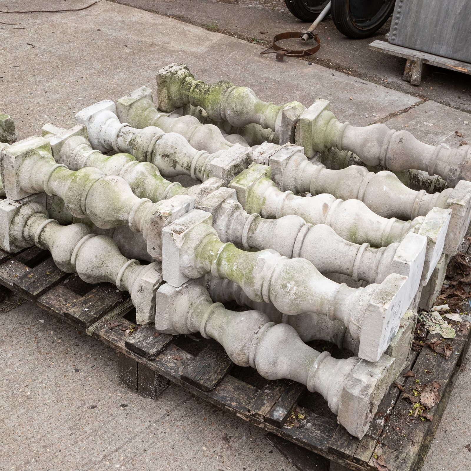 photo for sale Antique Portland Stone Balustrades (Set Of 24+)
