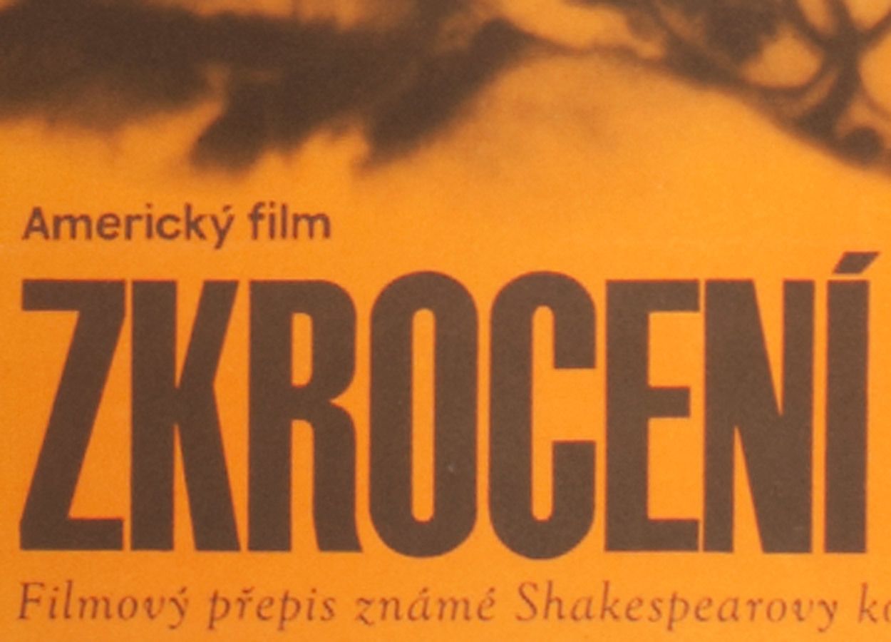 Movie Poster, Taming Of The Shrew, Radek Očenášek, 1968 photo for sale