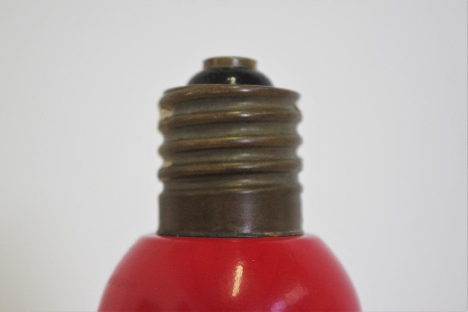 Light Bulb Shaped Bottle By Due Moretti Cremacaffè, 1970s photo vinterior