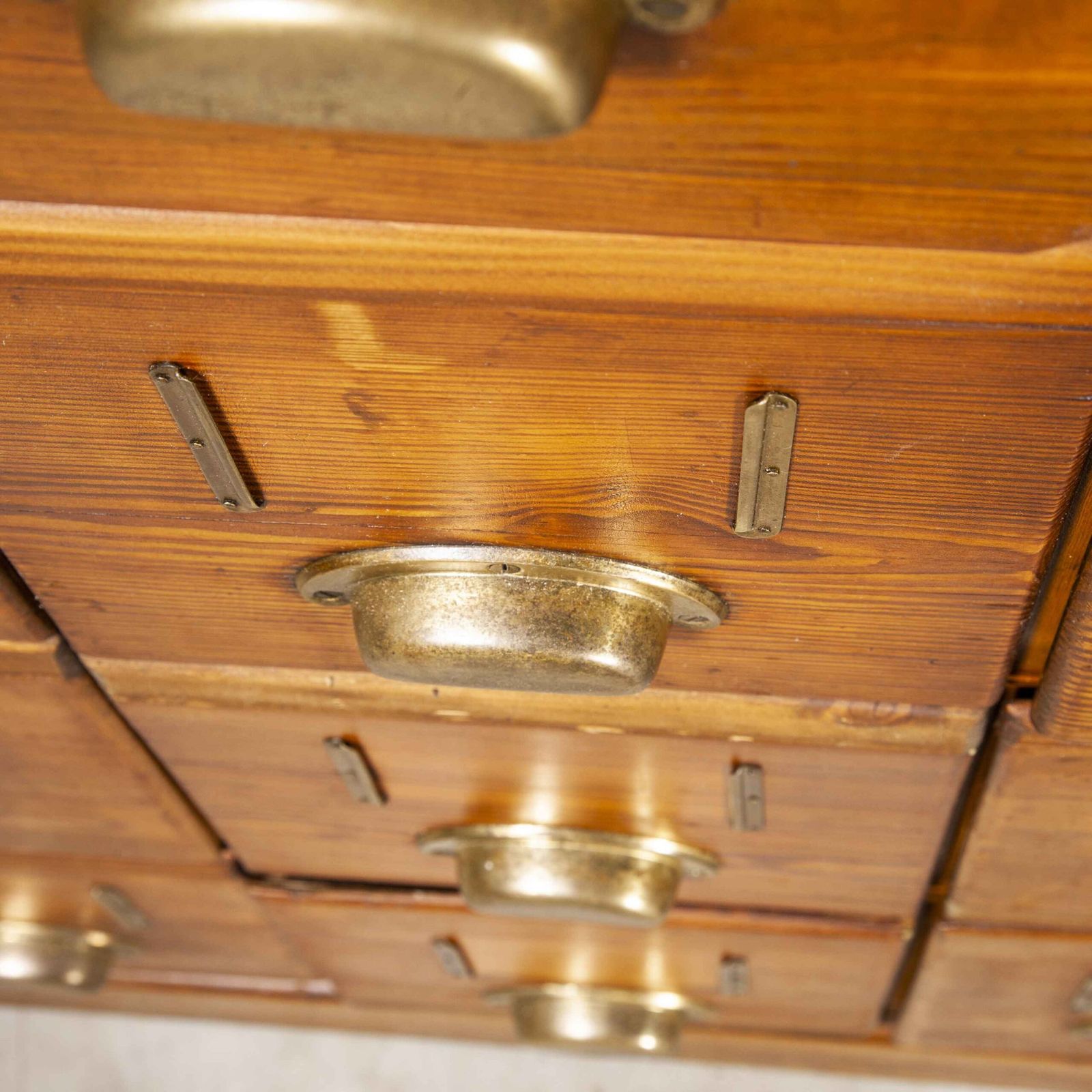 1940s Tall Chest Of Drawers – Bank Of Drawers – Twenty Eight Drawers photo vintage