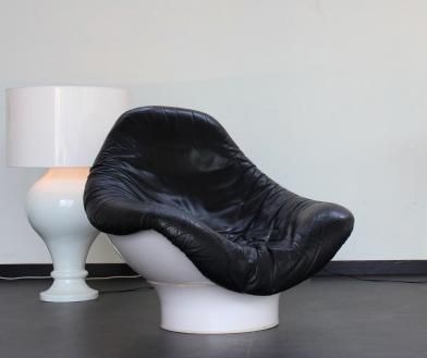 Extra Large White Floor Lamp, 1990s photo Lighting