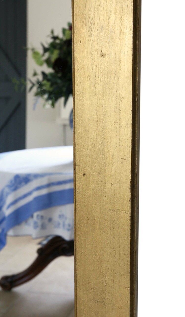 Very Large Gilt Late 19th Century Gilt Wood Overmantle Or Wall Mirror photo buy