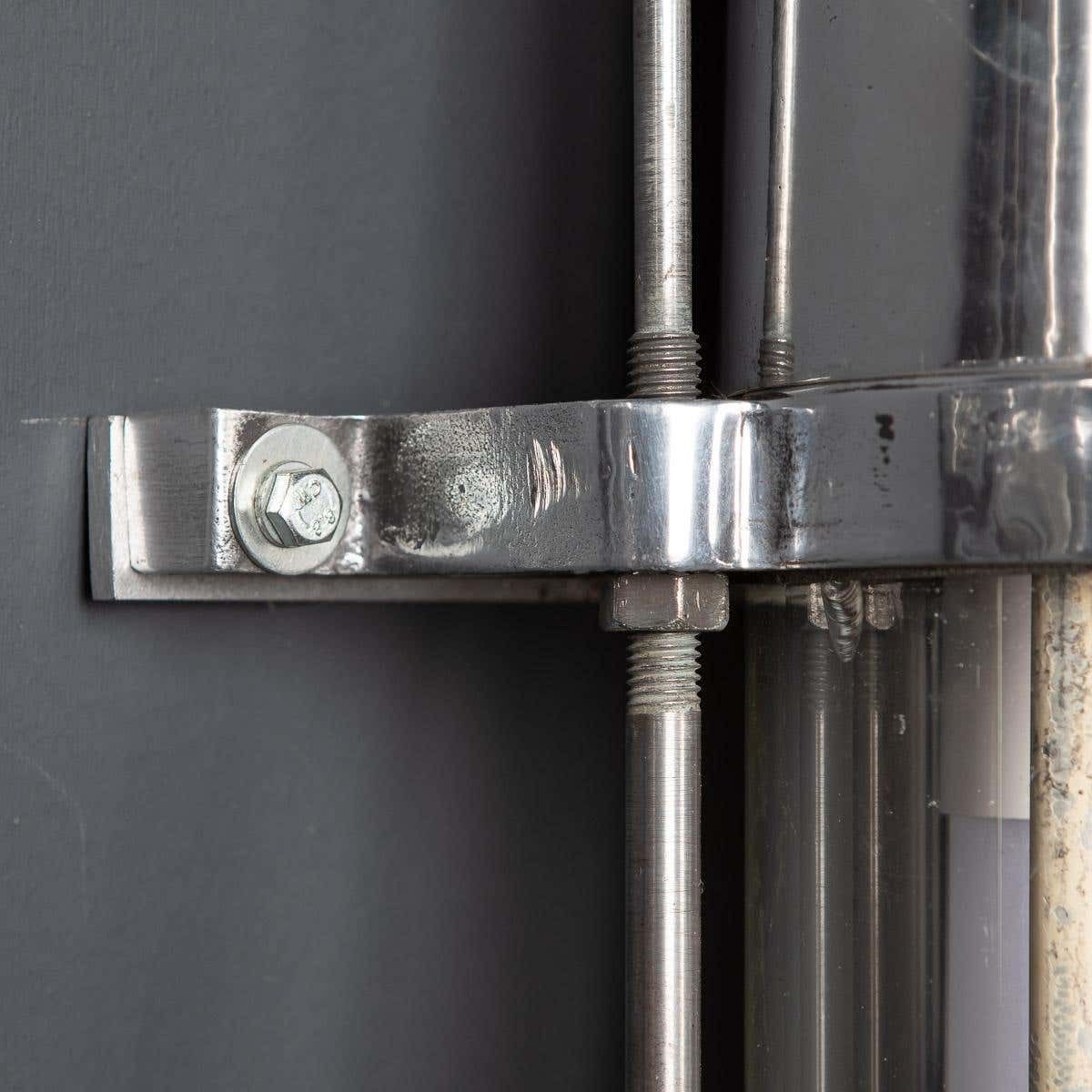Lighting 20th Century Polished Aluminium & Steel Industrial Strip Lights photo
