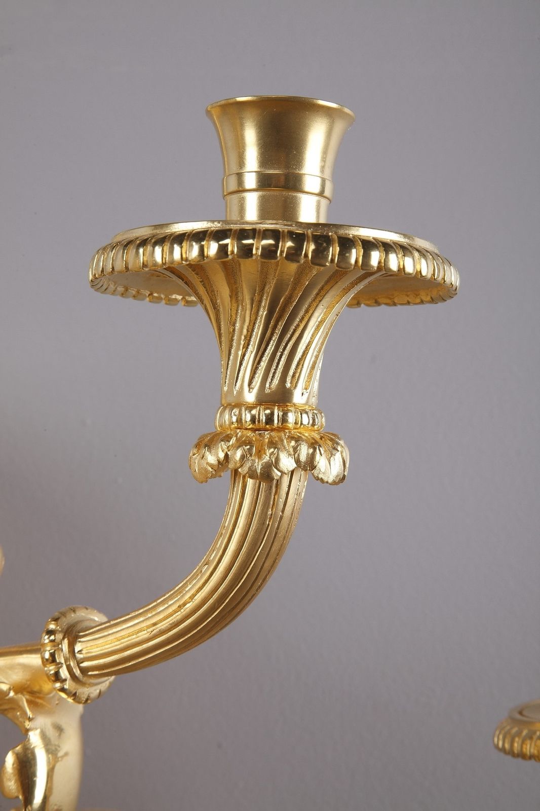 photo for sale Monumental Louis XVI Style Wall Sconces After Thomire