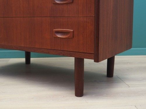 Furniture Teak Chest Of Drawers, Danish Design, 1970s, Made In Denmark photo