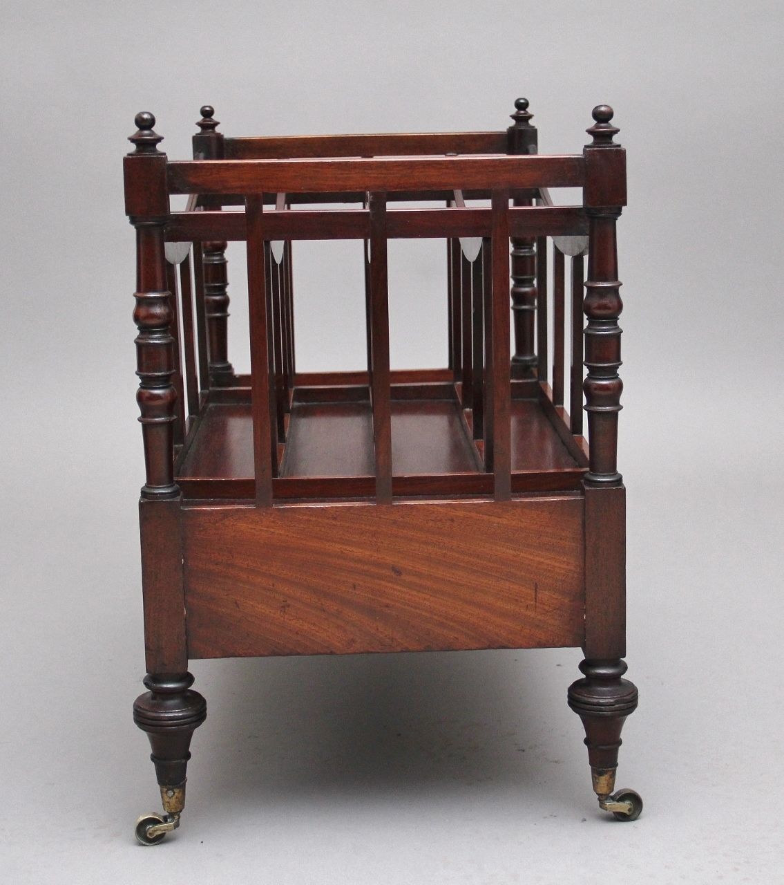 Early 19th Century Mahogany Canterbury photo vinterior