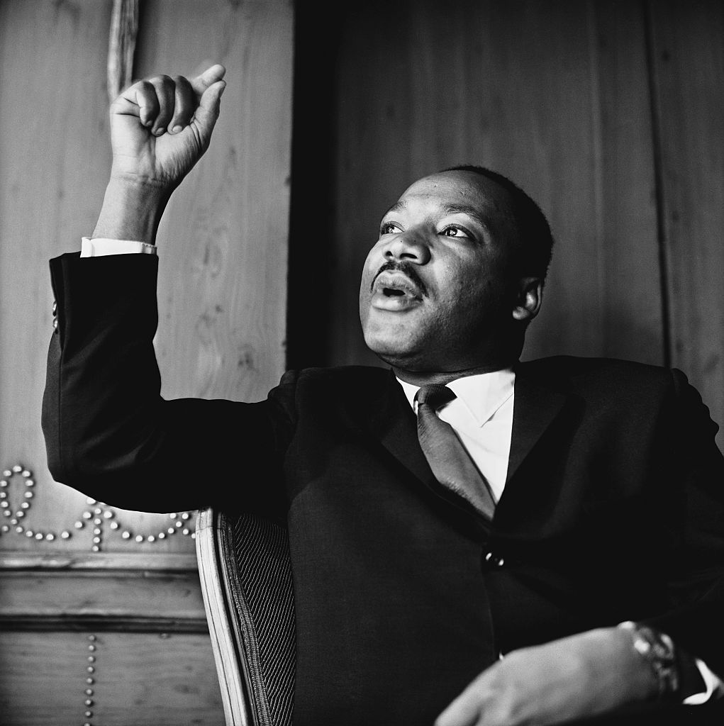 ' Martin Luther King In London ' By Reg Lancaster Oversized Pigment Fine Art Baryta