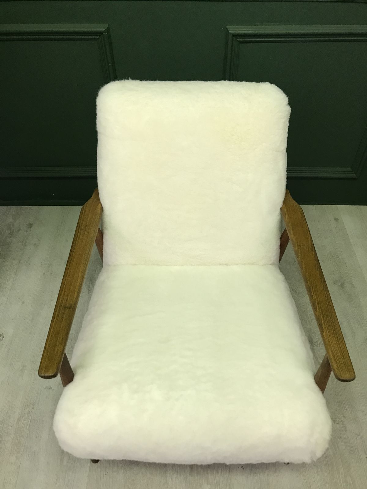 photo furniture Armchair Chair White Sheepskin Fluffy Fury
