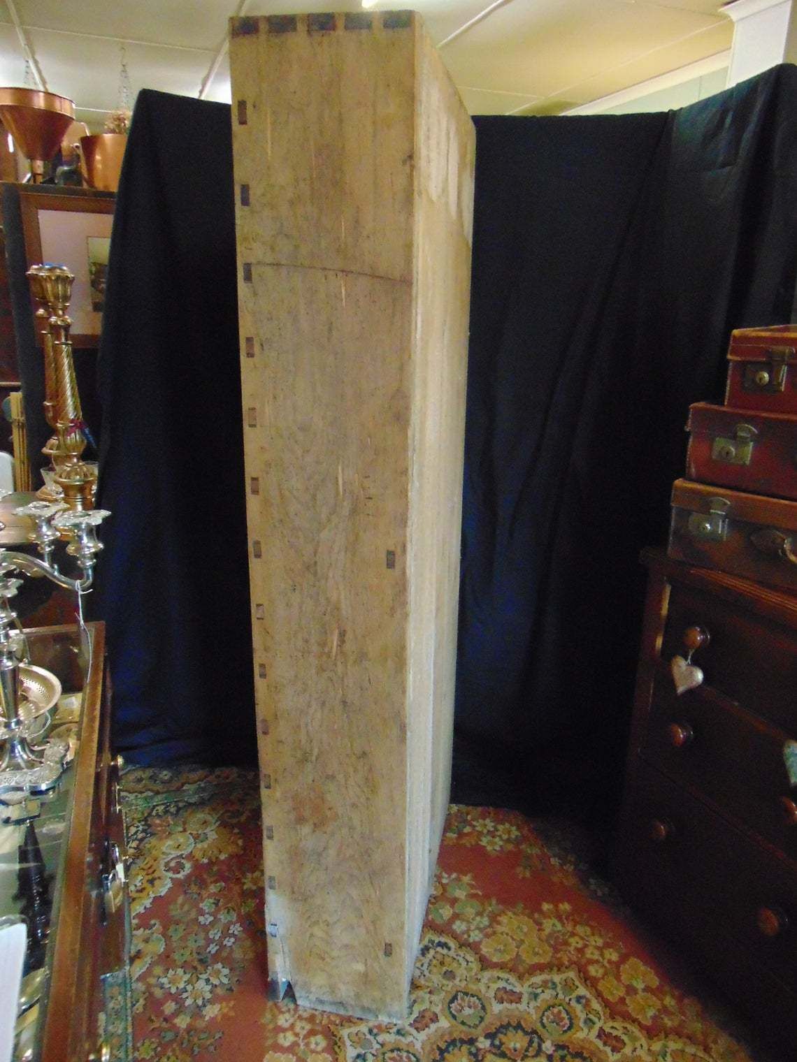 Early 20thc 30 Drawer Pine Cabinet, Originally From Webley And Scott Firearms Manufacturer, Birmingham photo vintage