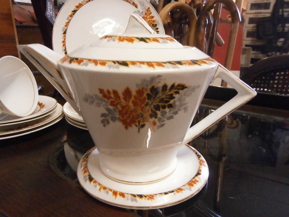 Art Deco Pallisy Tea Set C1930s   Vintage. photo for sale
