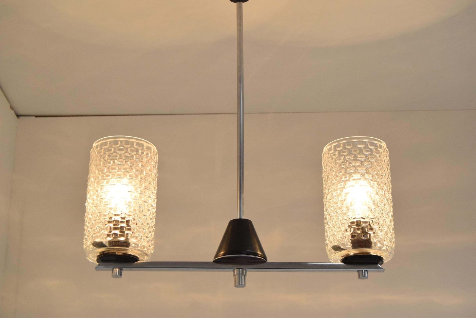 Mid Century Chandelier By Lidokov,1970s photo for sale