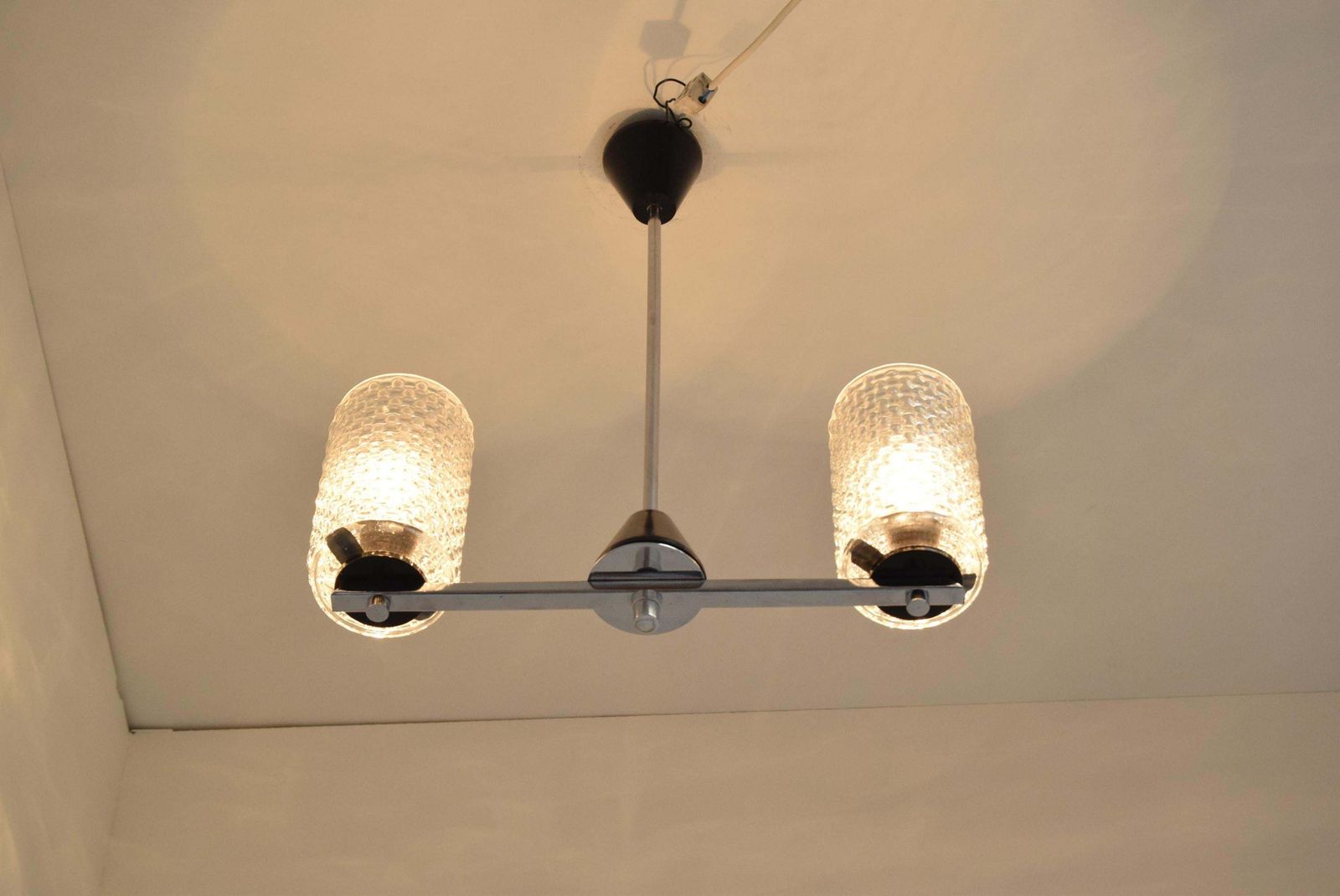 Mid Century Hanglamp Van Lidokov, Jaren 1970 photo Verlichting