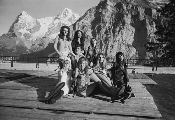' Bond Girls ' By Larry Ellis Digital Fibre & Resin