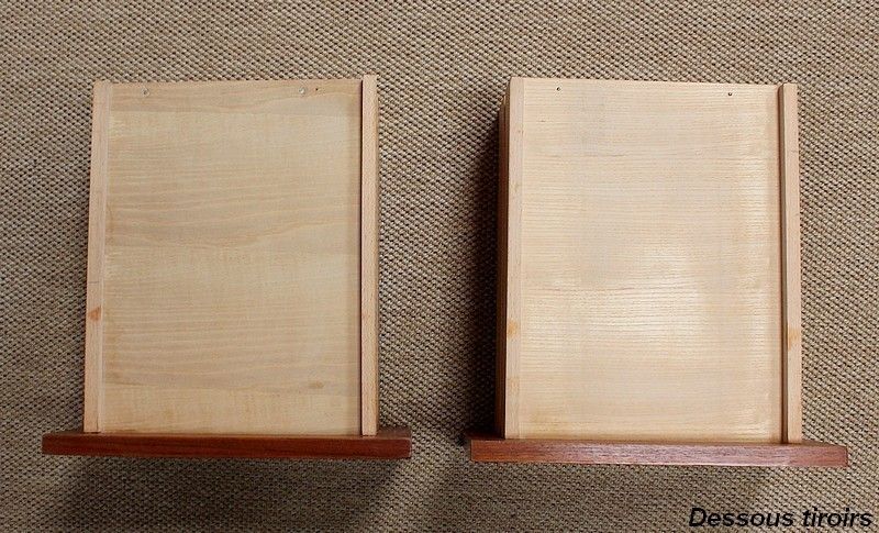 photo buy Pair Of Teak Bedside Tables Or Ends Of Sofa, Minvielle Taste, 1960s