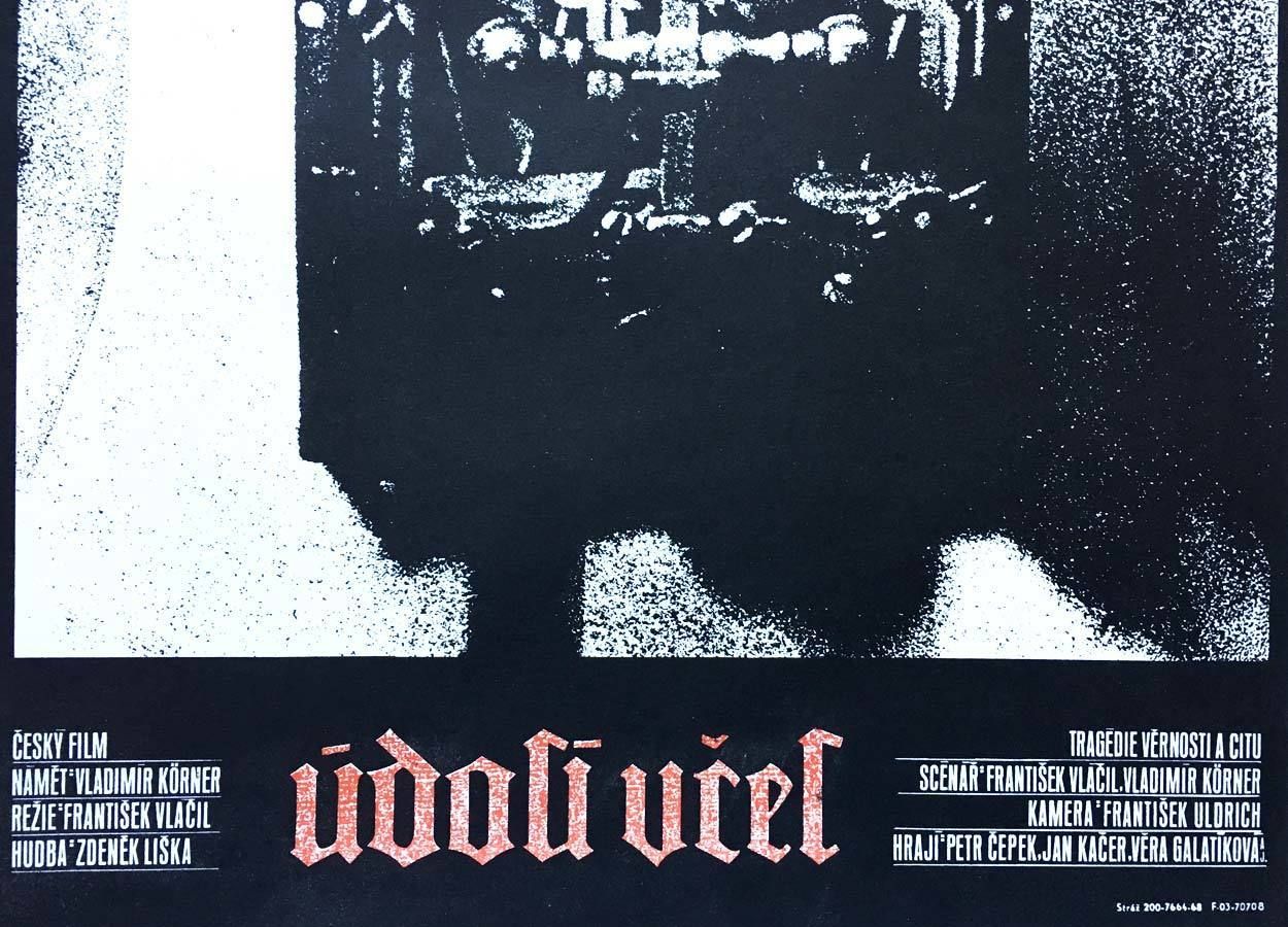 Original Movie Poster, The Valley Of The Bees, Jiří Svoboda, 1968 photo Art