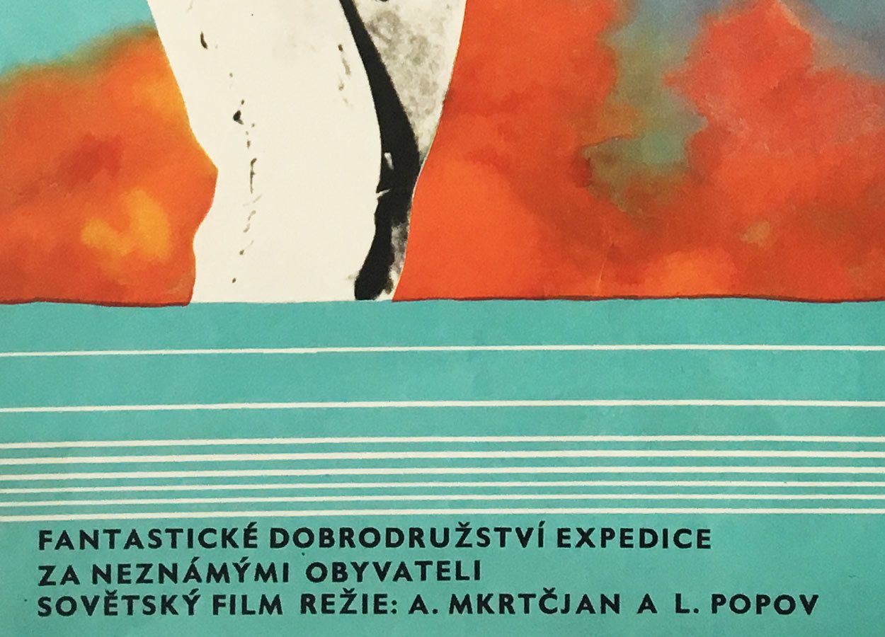 Movie Poster, The Sannikov Land, Olga Franzová, 1973 photo furniture