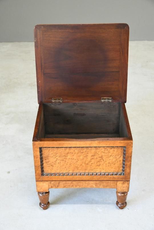 Victorian Birds Eye Marble Step Commode. photo for sale