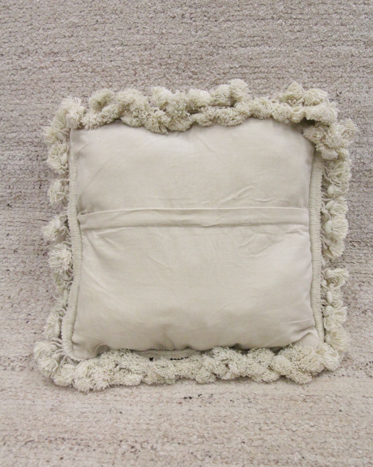 Handmade Pillow Case Needlepoint Floral Cushion Cover 35x35cm photo furniture