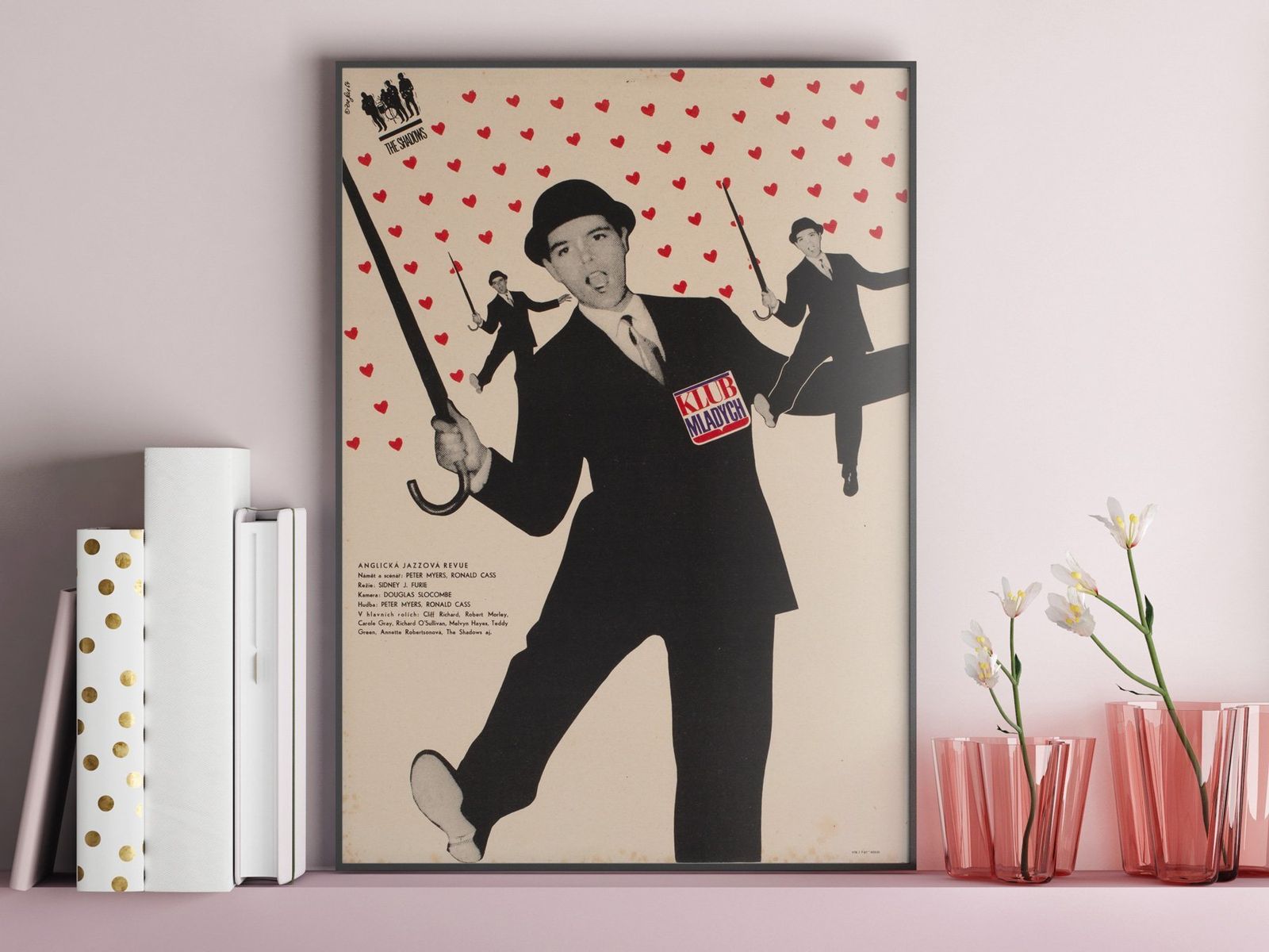 The Young Ones 1964 Czech A3 Film Poster, Ziegler photo furniture