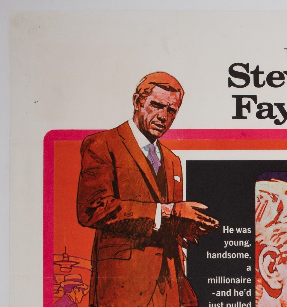 The Thomas Crown Affair 1968 Uk Quad Film Poster, Putzu photo furniture
