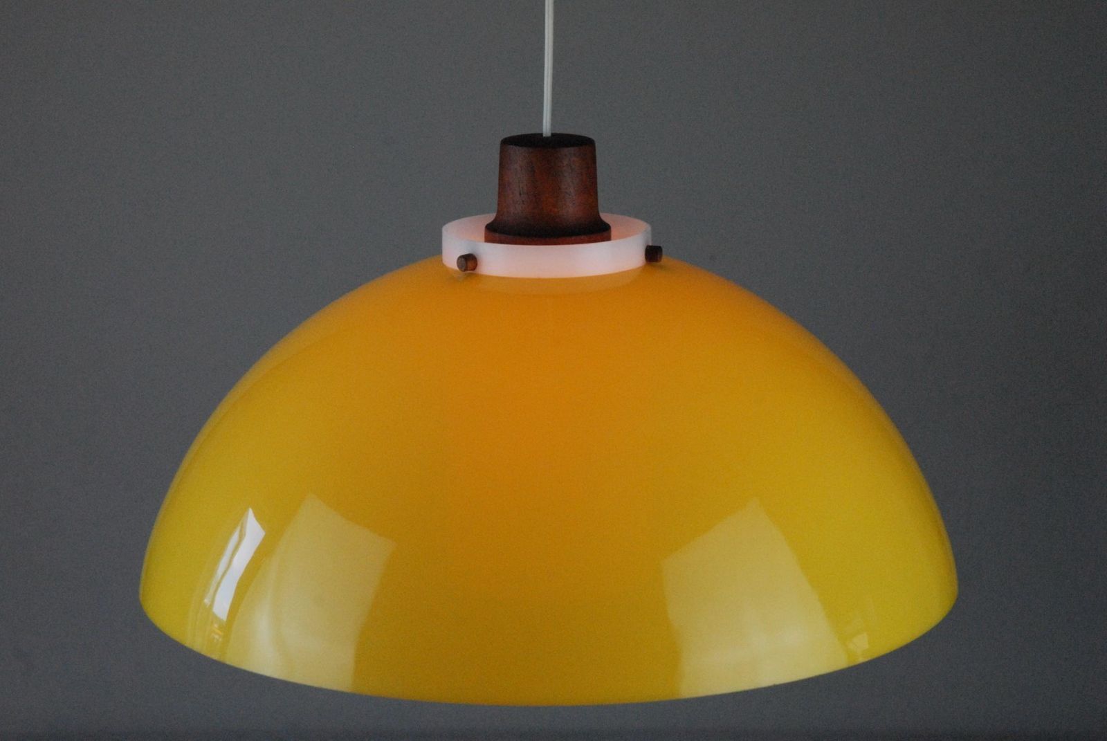 Pendant Lamp By Uno & östen Kristiansson For Luxus, Vittsjö, Sweden, 1960s photo 595.0