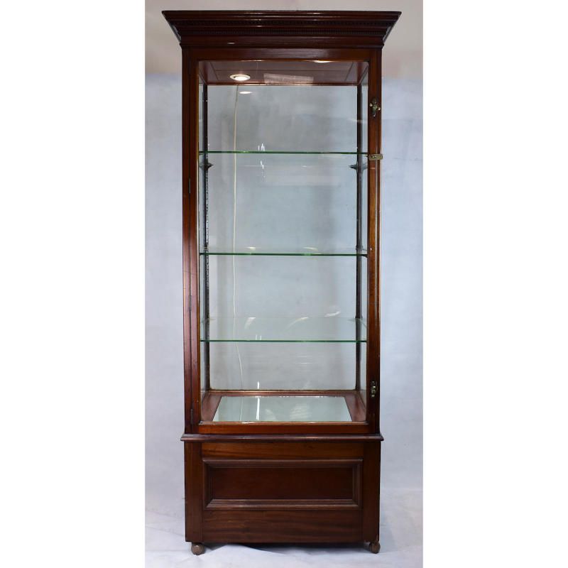 Antique Victorian Display Cabinet From Grant Of Edinburgh