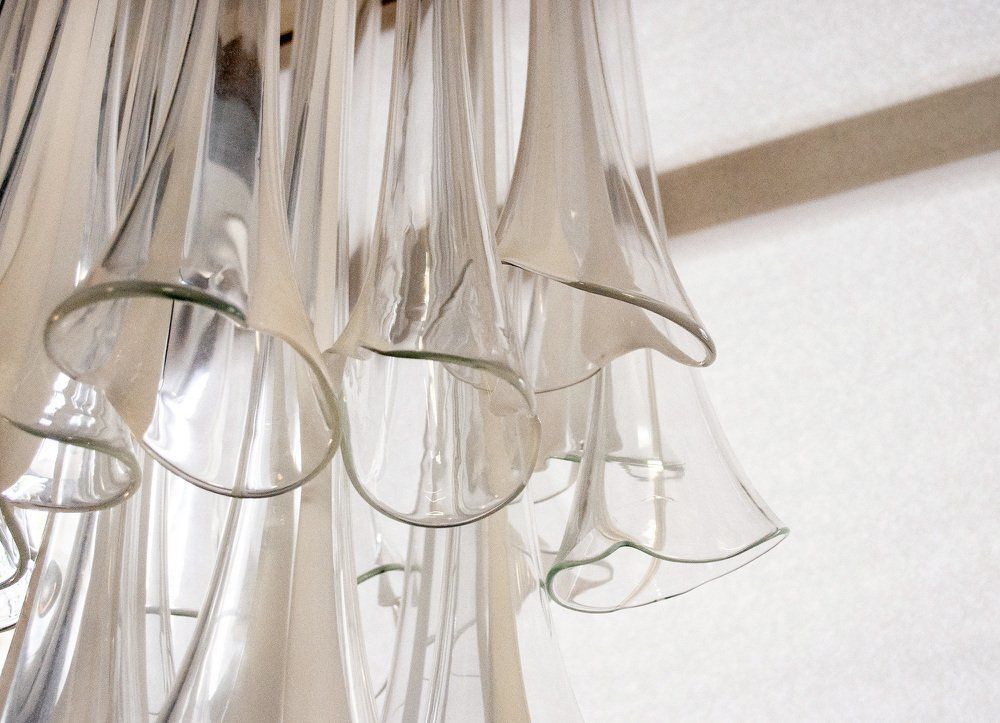 Cali Series Chandelier By Ettore Fantasia And Gino Poli For Sothis Italia, 1970s photo vinterior