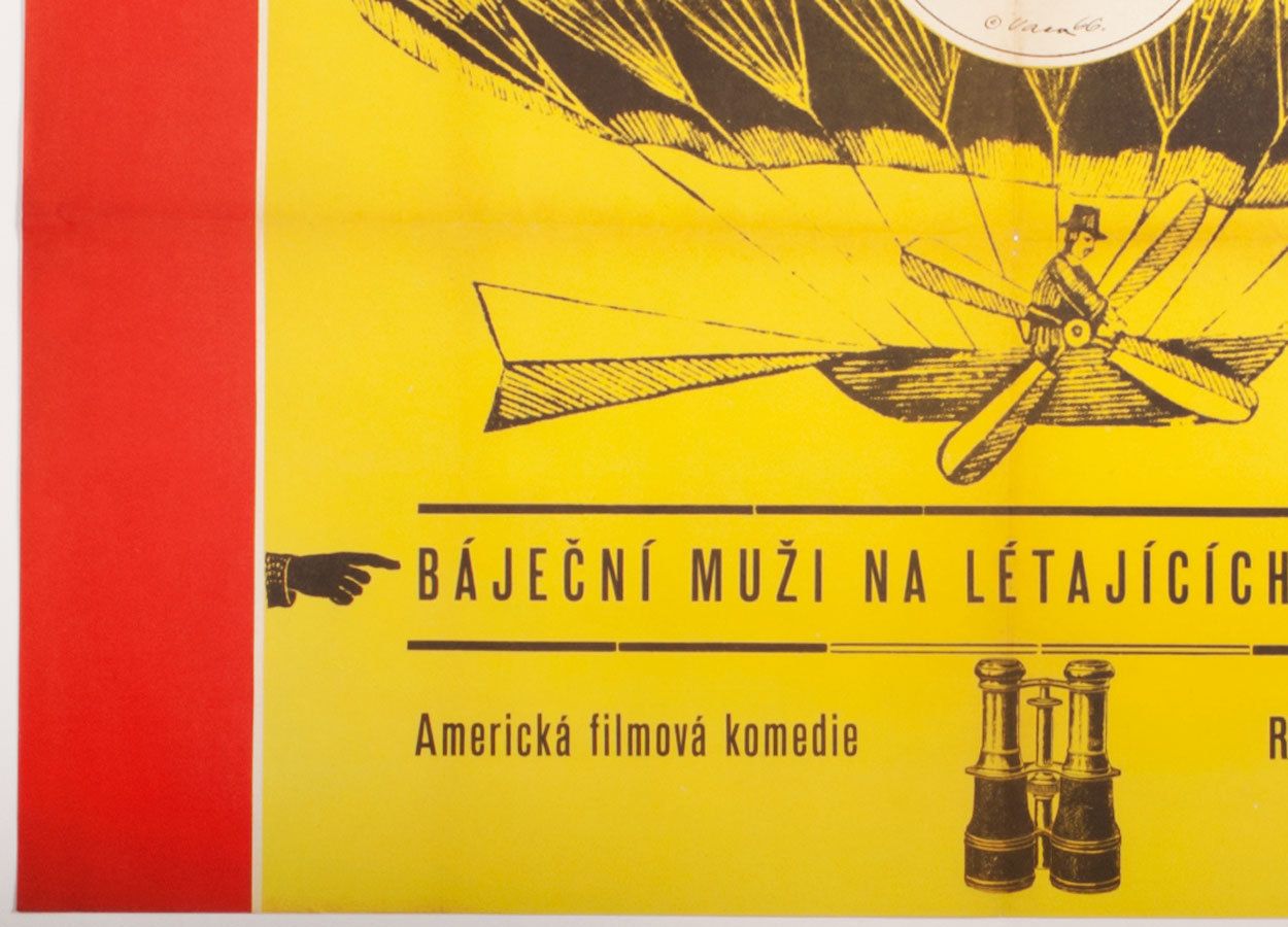 Movie Poster, Those Magnificent Men In Their Flying Machines 2, Karel Vaca, 1966 photo Art