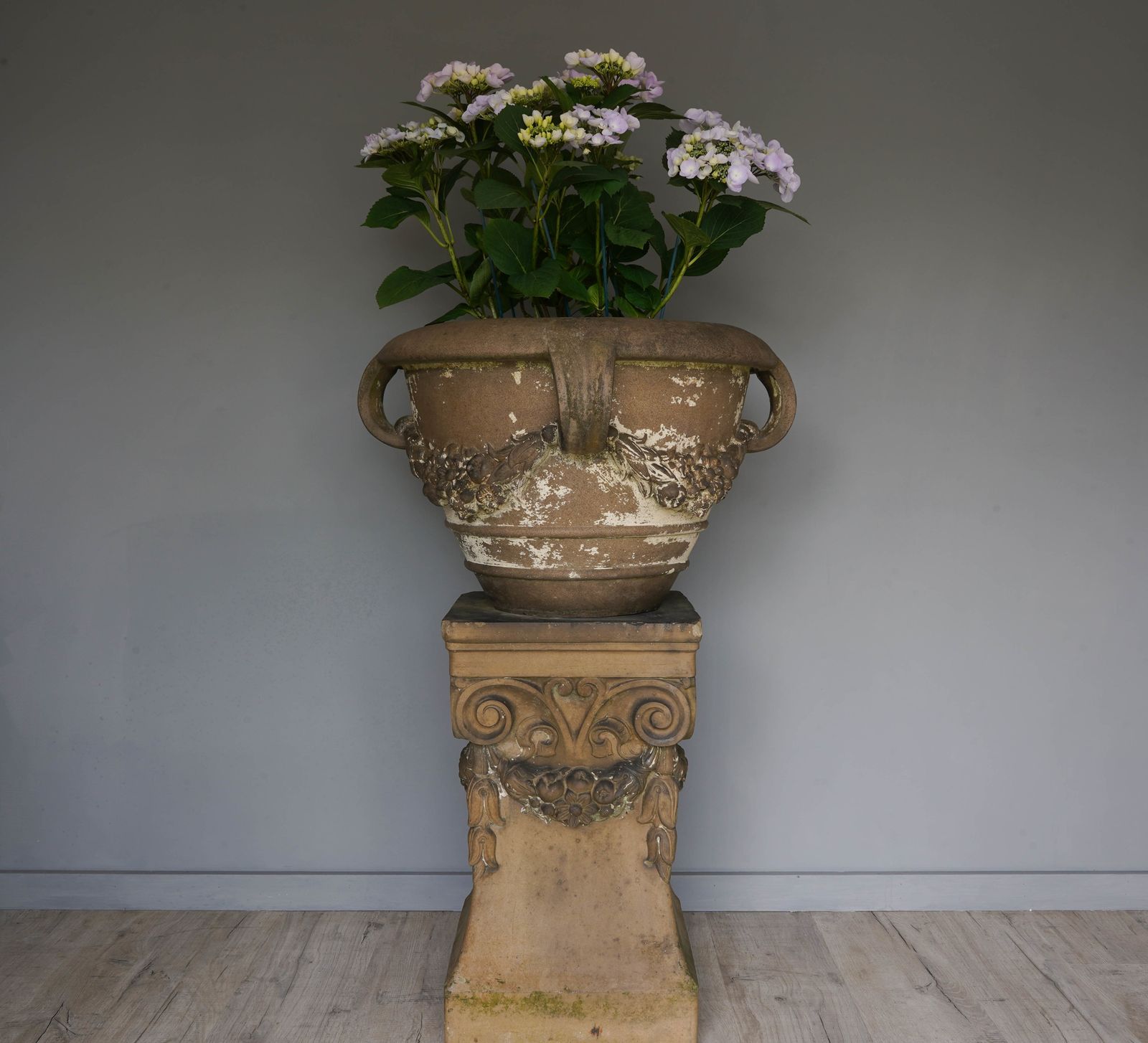 An Original Doulton Lambeth Terracotta Garden Urn