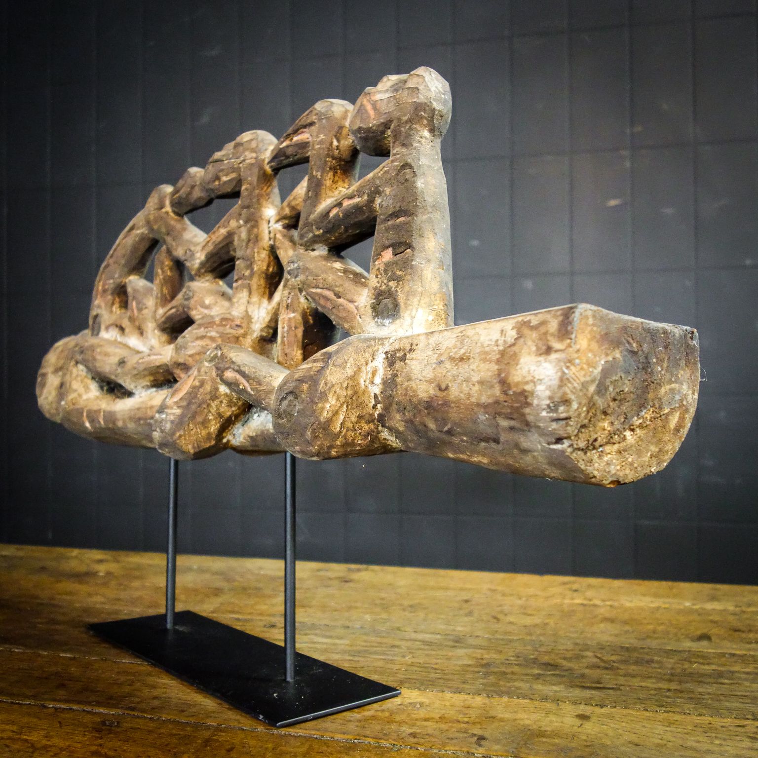 Asmat Prauw Figurehead Of Canoe – New Guinea photo 638.56