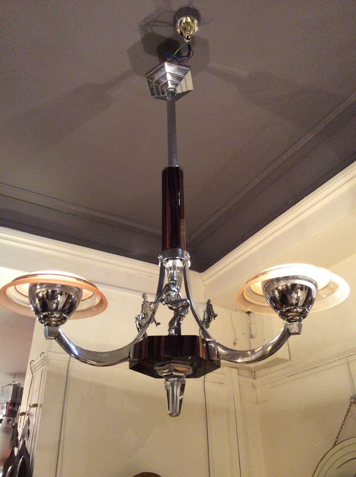 Art Deco Chandelier photo Lighting