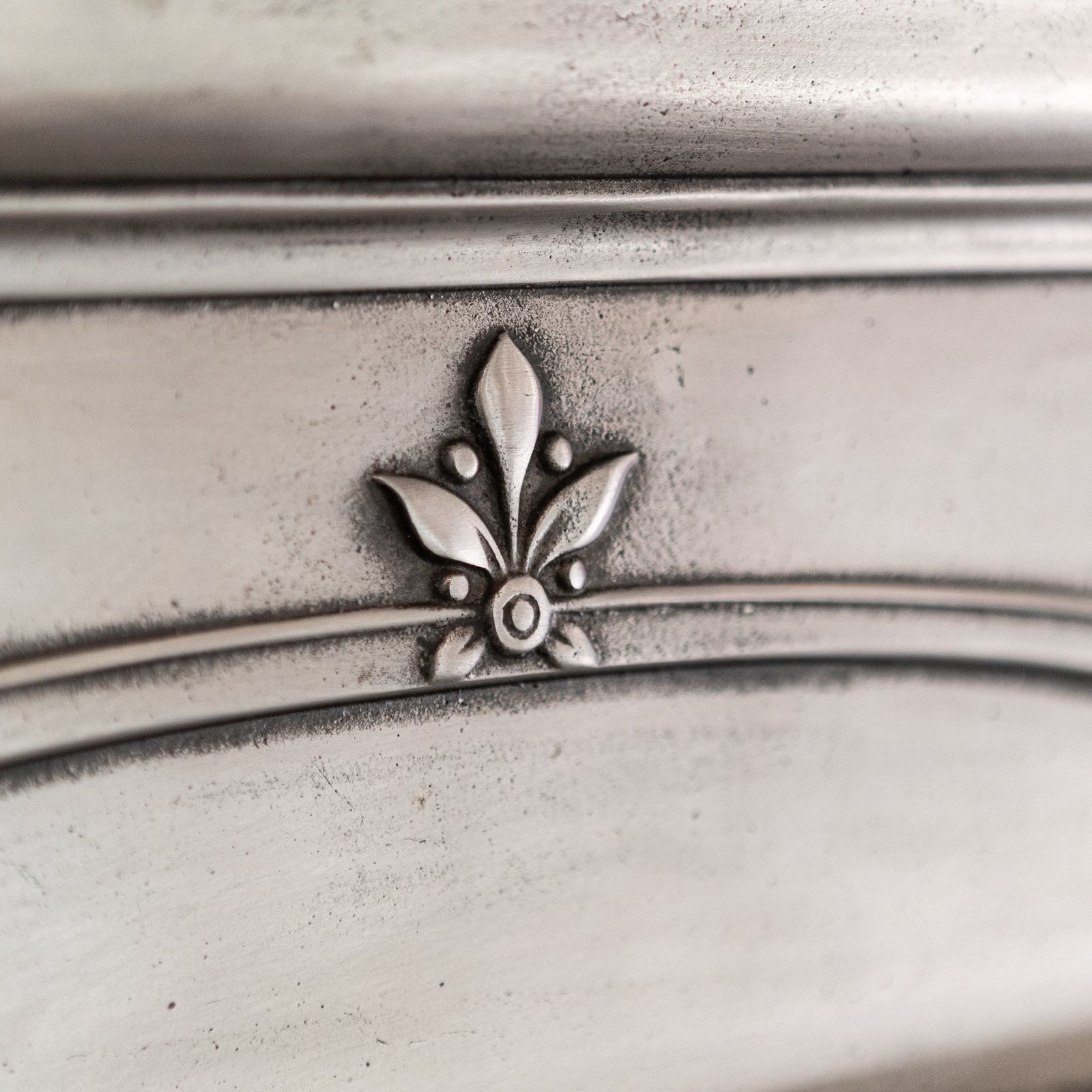 Antique Polished Cast Iron Fireplace Surround photo Home Fixtures