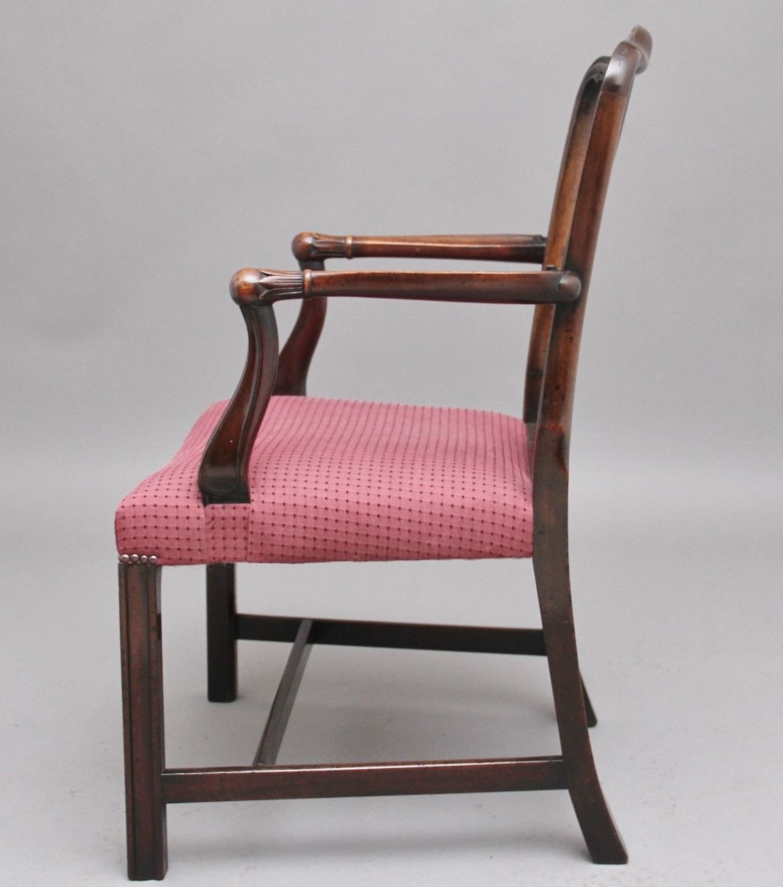 Set Of Ten Mahogany Armchairs By Alfred Allen Of Birmingham photo vinterior