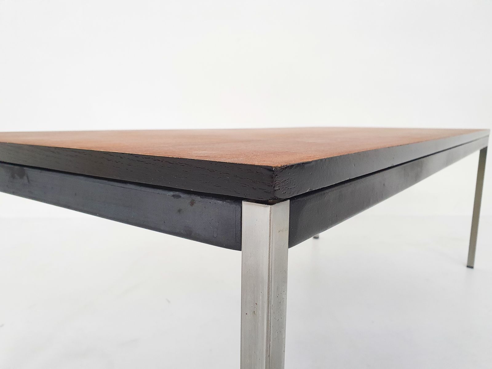 Furniture Minimalistic Dutch Design Coffee Table Attrb To Gispen, 1950s photo