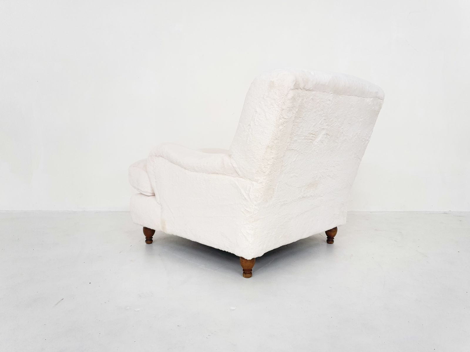 Lounge Chair In Imitatiebont, Ca. Jaren 1950 photo Meubels