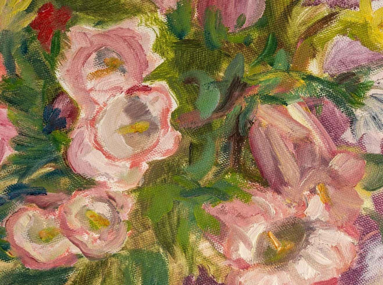 Bouquet Of Flowers, Mid 20th Century photo Art
